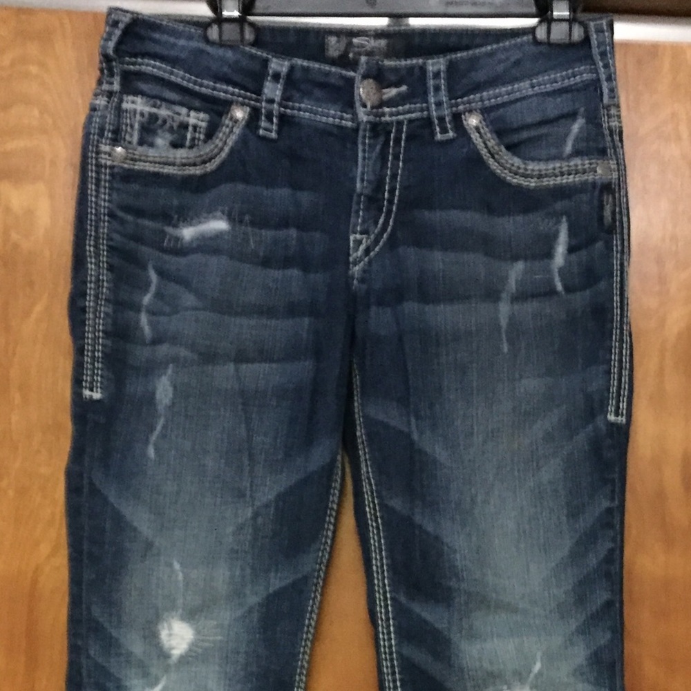Silver Suki Jeans 28
